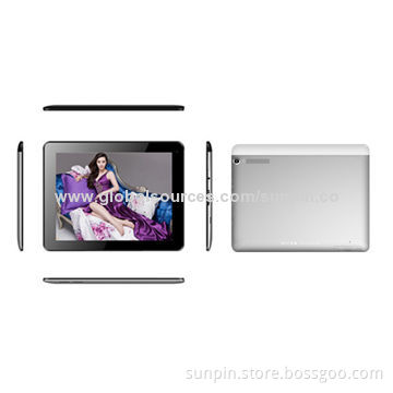 3g phone calling 9.7-inch Tablet PCs with 1,024 x 768 Pixels Resolution